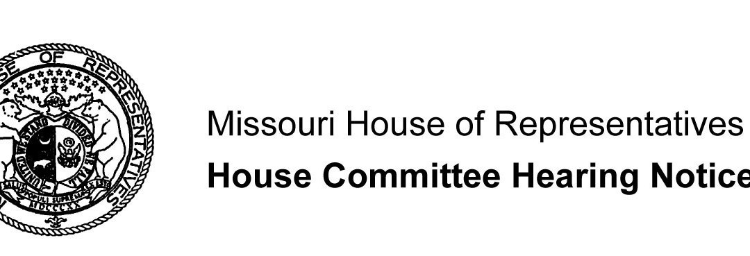 House Committee Hearing Notice – Legislative Task Force on Dyslexia